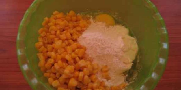 маффины с кукурузой