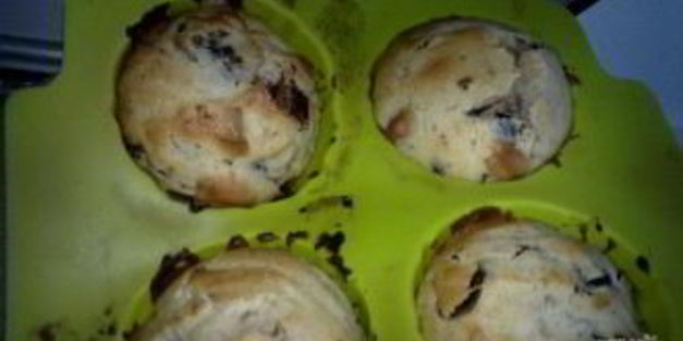 маффины с кусочками шоколада