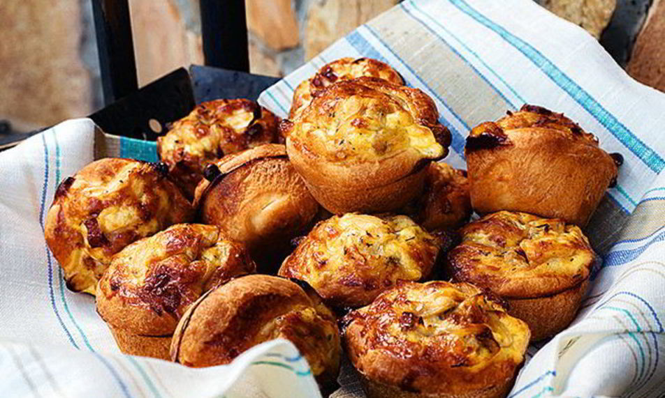 Рецепт маффины с луком