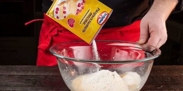 маффины с малиной и черникой