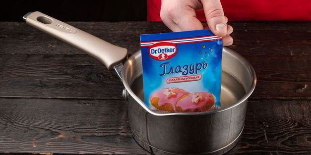 маффины с малиной и черникой