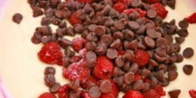 маффины с малиной