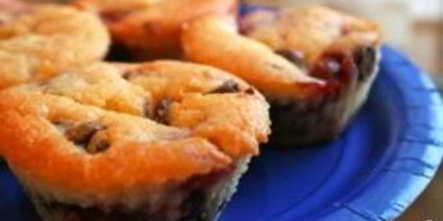 маффины с малиной