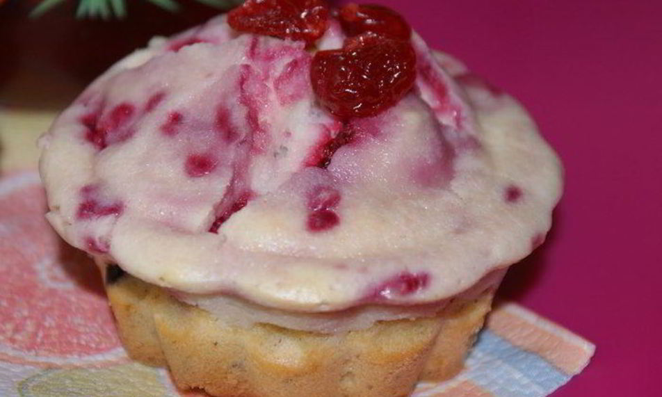 Рецепт маффины с малиновым кремом и шоколадом