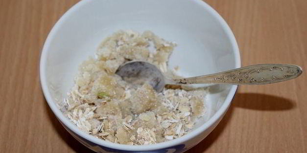 маффины с ревенем и марципановым штрейзелем