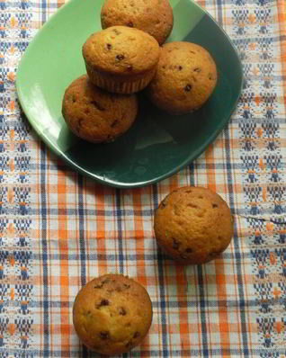 Маффины с шоколадом