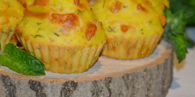 маффины с сыром