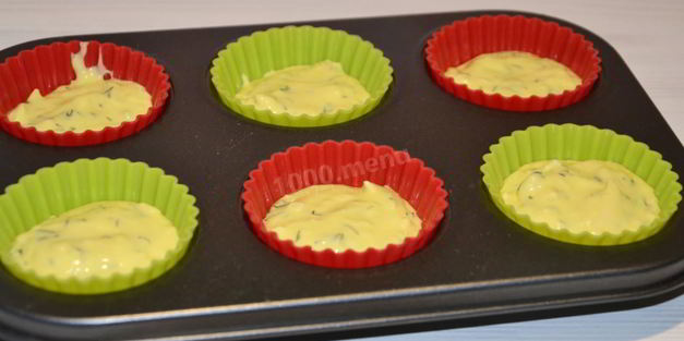 маффины с сыром
