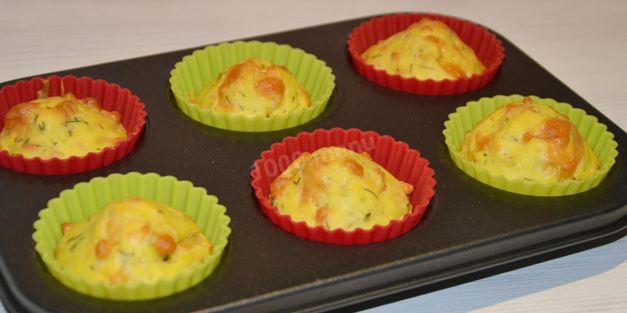 маффины с сыром