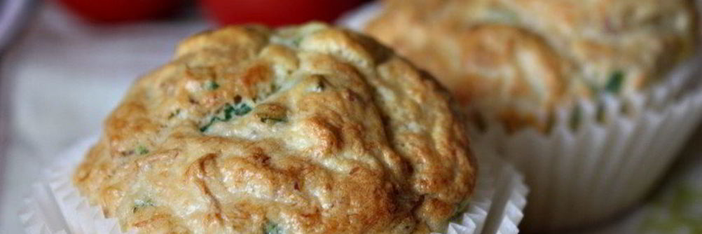 Маффины с тунцом и цуккини