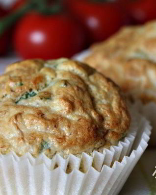 Маффины с тунцом и цуккини