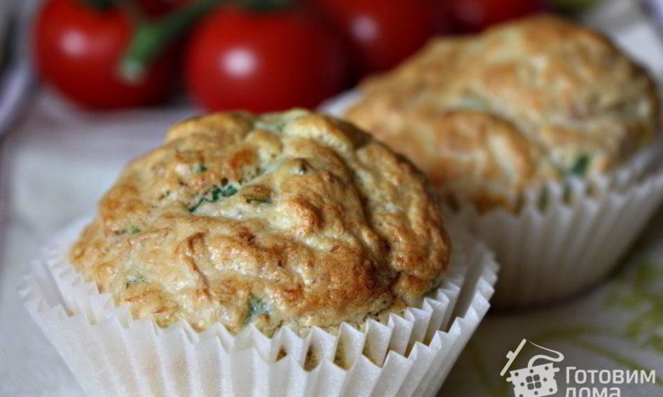 Рецепт маффины с тунцом и цуккини