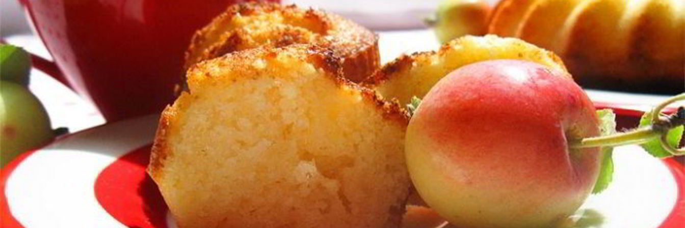 Маффины с творогом и яблоками