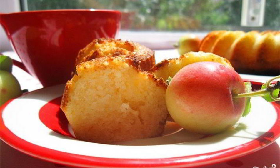 Рецепт маффины с творогом и яблоками