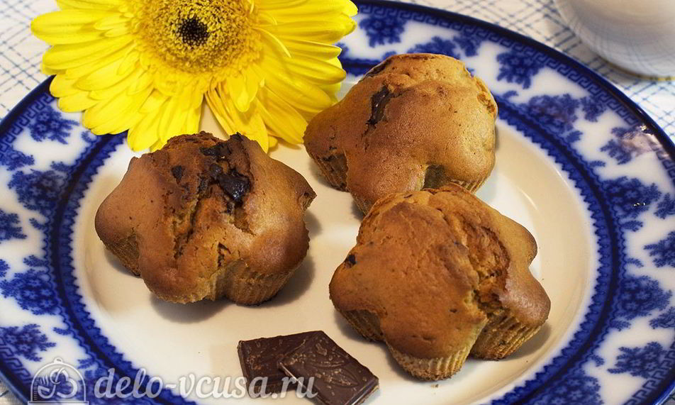 Рецепт маффины с вареной сгущенкой