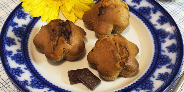 маффины с вареной сгущенкой