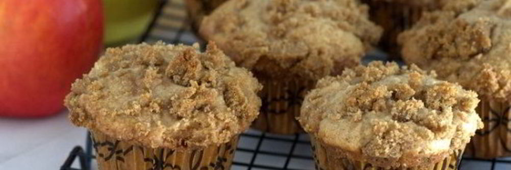 Маффины с яблоками и специями