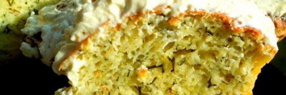 Маффины с зеленью и сыром