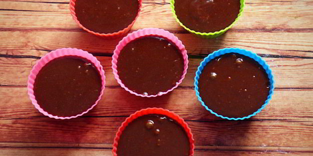 маффины шоколадные