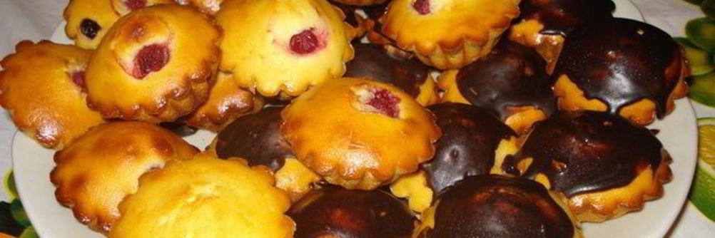 Маффины со сгущенкой