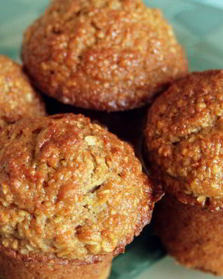 Морковно-яблочные маффины