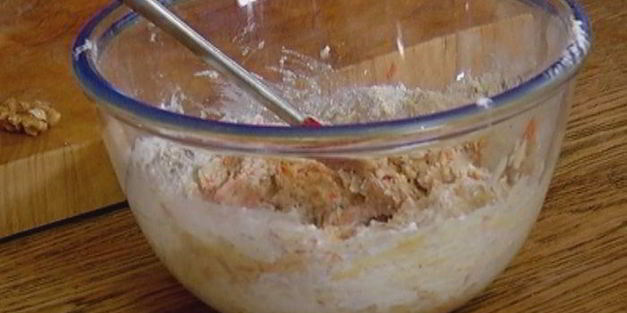 морковные маффины с грецкими орехами