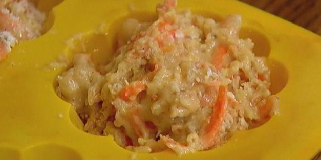 морковные маффины с грецкими орехами