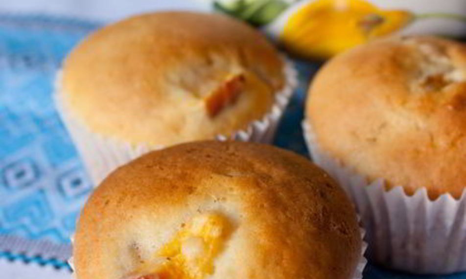 Рецепт персиковые маффины