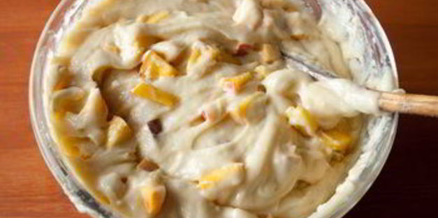 персиковые маффины