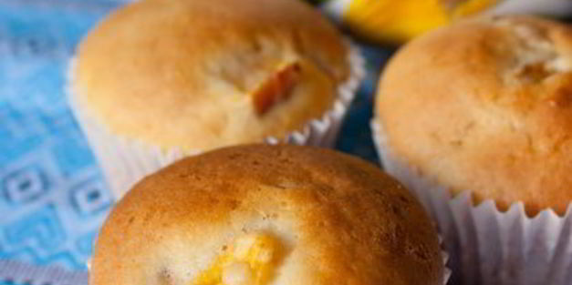 персиковые маффины