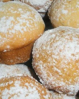 Простые творожные маффины в духовке