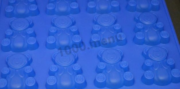 шоколадно-банановые маффины мишка барни