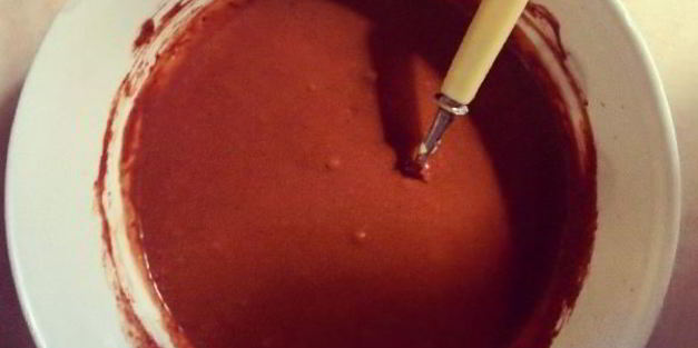 шоколадные маффины с апельсином и грецкими орехами