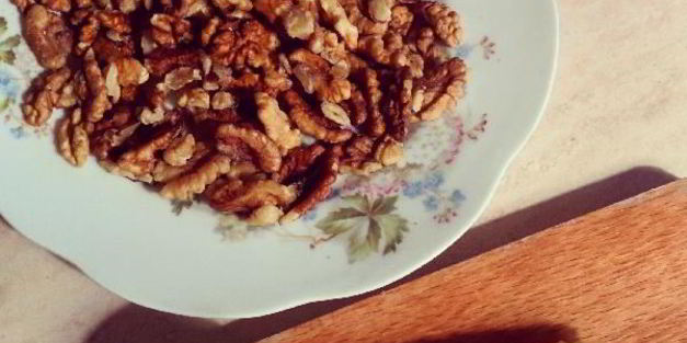 шоколадные маффины с апельсином и грецкими орехами