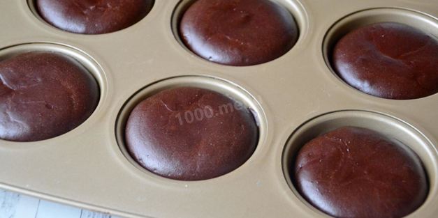 шоколадные маффины с творогом
