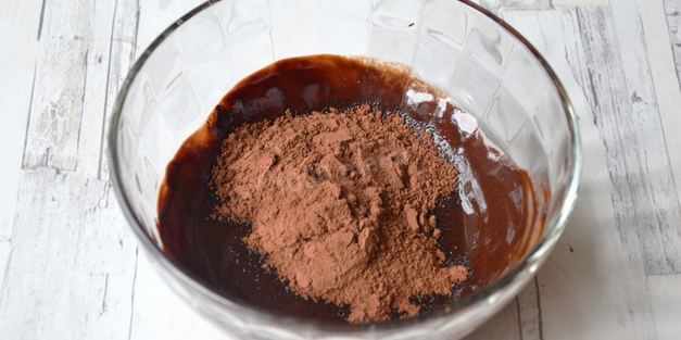 шоколадные маффины с творогом