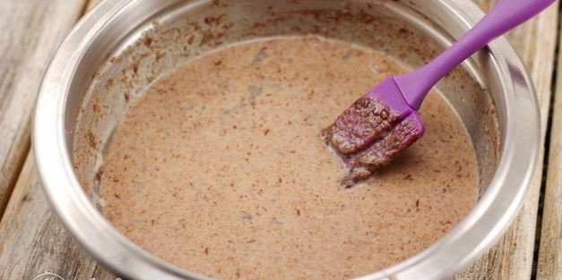 шоколадные маффины с вишней