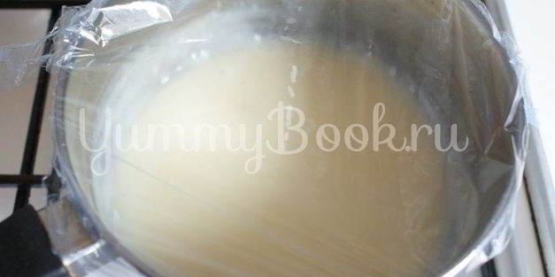 шоколадные маффины с заварным кремом