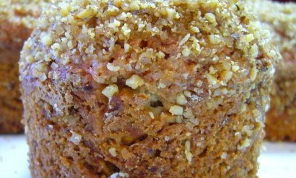 Рецепт свекольно-ореховые маффины