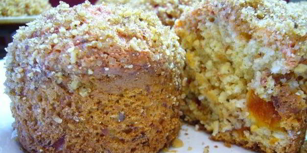 свекольно-ореховые маффины