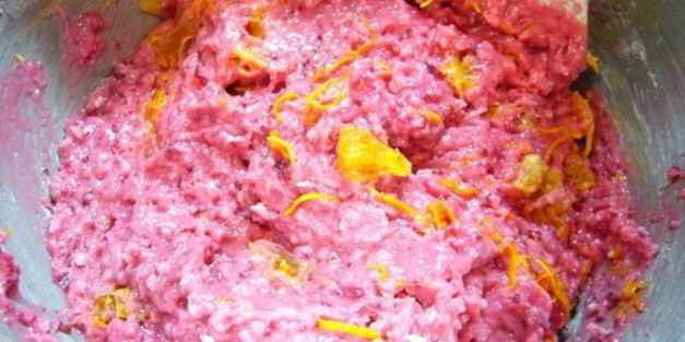 свекольно-ореховые маффины