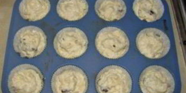 творожно-банановые маффины