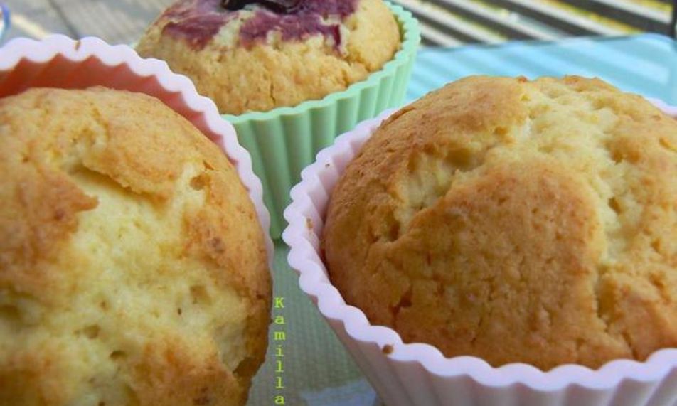 Рецепт творожные маффины с лимоном