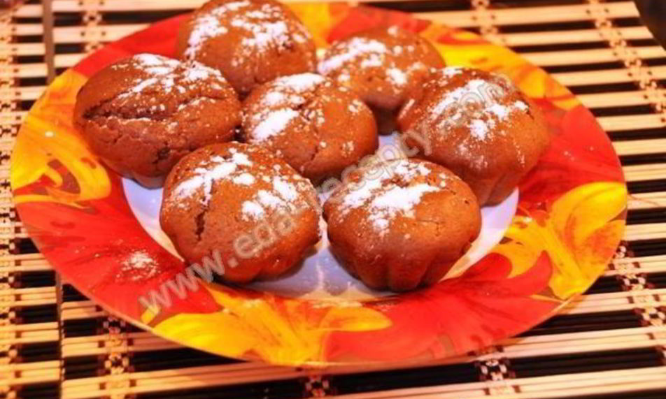 Рецепт творожные маффины с творогом на кефире