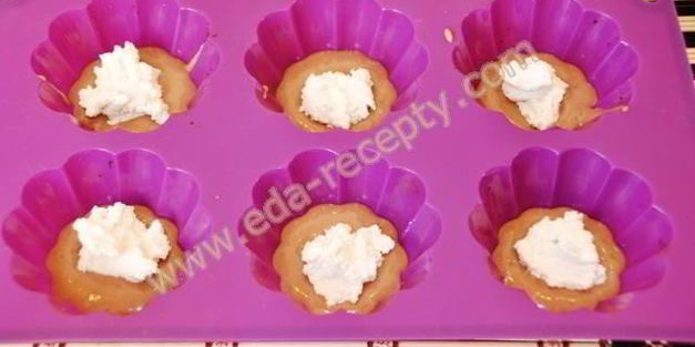 творожные маффины с творогом на кефире