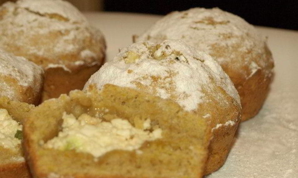 Рецепт тыквенные маффины с творогом и корицей