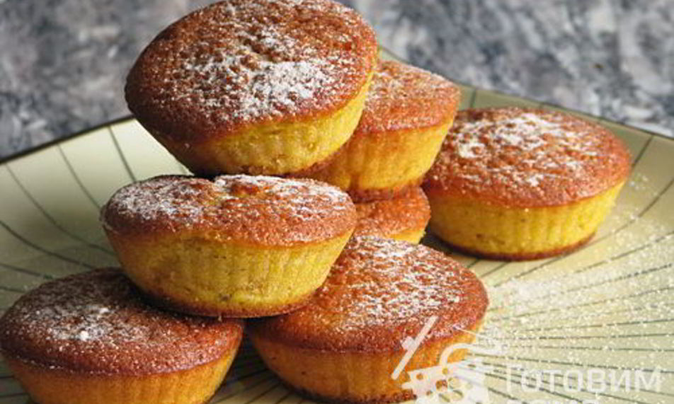 Рецепт тыквенные маффины со вкусом апельсина