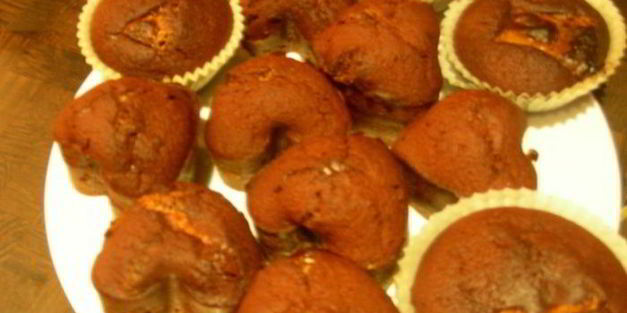 воздушные маффины из темного шоколада на пиве