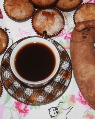 Яблочно-медовые маффины