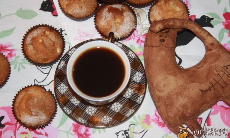 Рецепт яблочно-медовые маффины